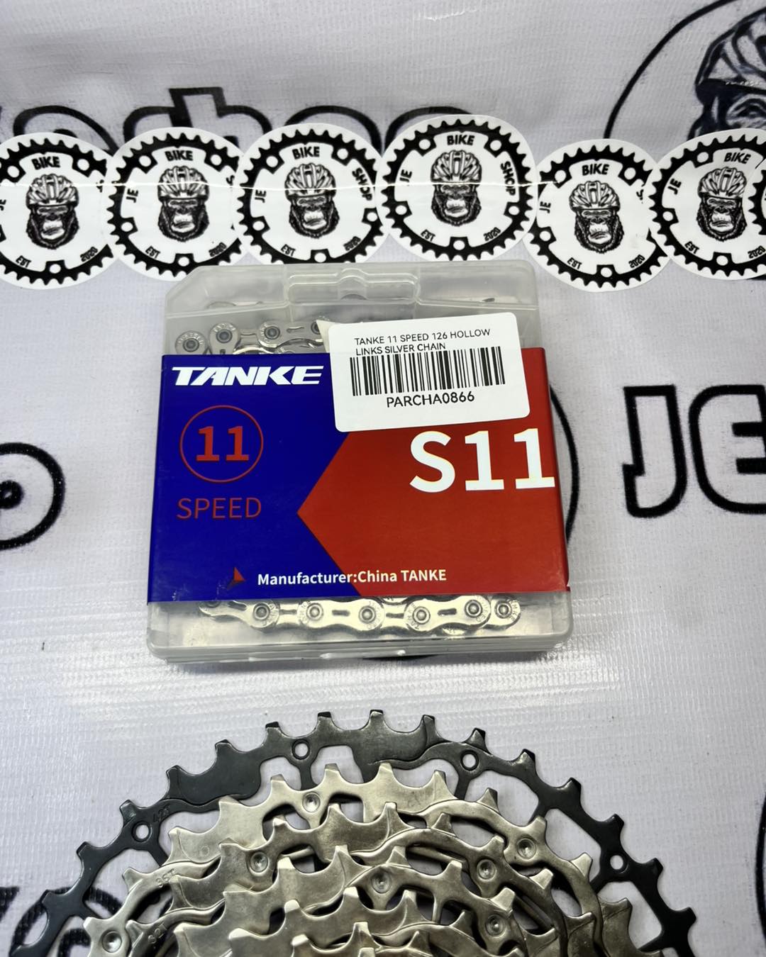 SHIMANO DEORE M5120 10-11 RD AND M5100 SHIFTER WITH HOLLOW TANKE CHAIN AND ULTRA LIGHT SUNSHINE 11-42T  COGS