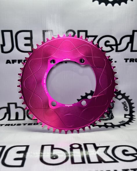 WUZEI 110 BCD 52T / 54T ROUND PURPLE CHAINRING